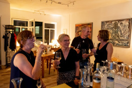 caninchen, dassel, claus caninenberg, Malerei, Wein